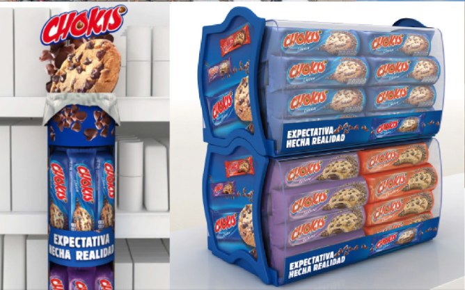 Chokis campaign retail display